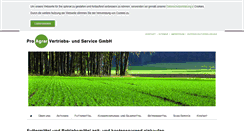 Desktop Screenshot of proagrar-gmbh.de